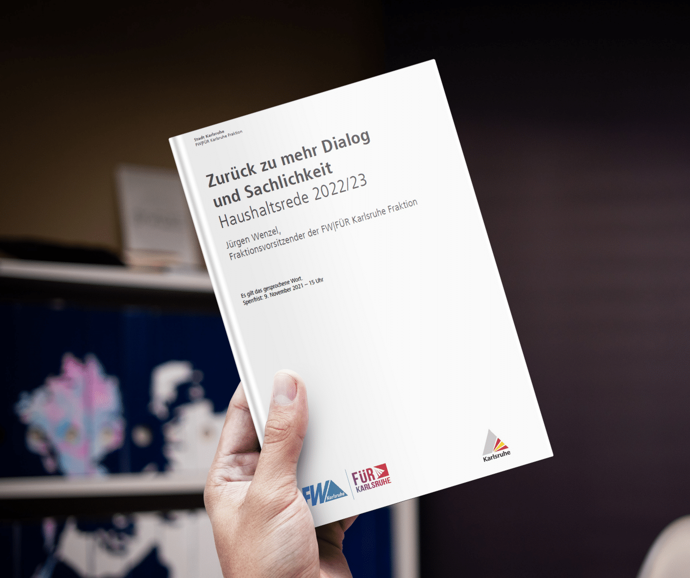 Haushaltsrede 2022/23: Zurück zu mehr Dialog und Sachlichkeit