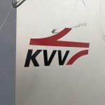 KVV Logo am Fahrscheinautomaten