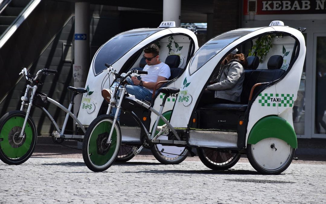 Can bicycle taxis enrich the offer in the city center?
